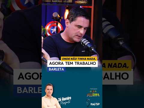 onde não tinha nada, agora tem trabalho Barleta #política #eleições #itai